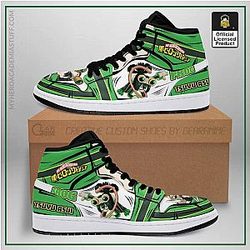 My Hero Academia Shoes - Tsuyu Asui Jordan Sneakers Skill