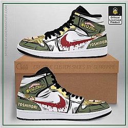 My Hero Academia Shoes - Toshinori Yagi Jordan Sneakers Skill