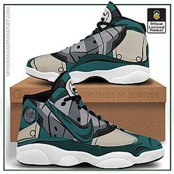 My Hero Academia Shoes - My Hero Academia Merch Deku Jordan 13 Shoes