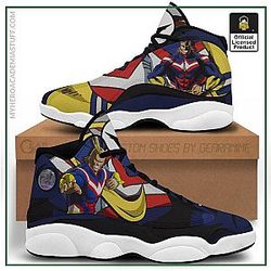 My Hero Academia Shoes - All Might Hero Jordan 13 Shoes