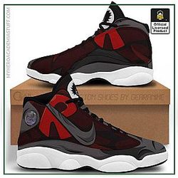My Hero Academia Shoes - Red Riot Jordan 13 Shoes