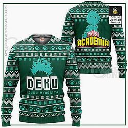 Ugly Christmas Sweater - Izuku Midoriya Deku My Hero Academia
