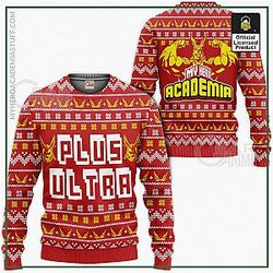 Ugly Christmas Sweater - All Might Plus Ultra