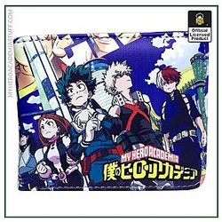 My Hero Academia Wallet With Card Holder Coin Pocket