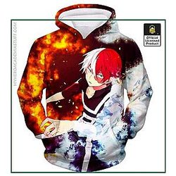 My Hero Academia Hoodie: Todoroki Shouto 3D Hoodie
