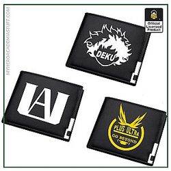 Anime My Hero Academia Black Wallet