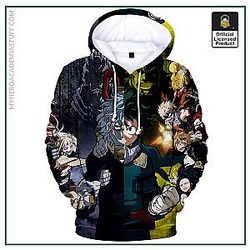 My Hero Academia Hoodie: Boku no Hero Academia Character Hoodie