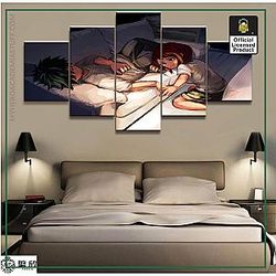 Wall Art Poster Painting Modular Pictures For Living Room Decorative Pictures Canvas Printed 5 Panel My Hero Academia Animation