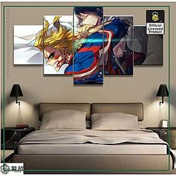 All Might Awesome Canvas Wall Art