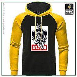 My Hero Academia: All Might Raglan Hoodies