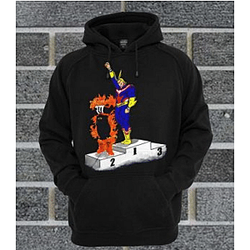My Hero Academia Merch Hoodie – My Hero Academia All Might Vs Endavor Hoodie
