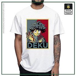 Izuku Midoriya White Unisex T-shirt