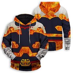 My Hero Academia Merch Hoodie – My Hero Academia Endeavor Uniform Hoodie