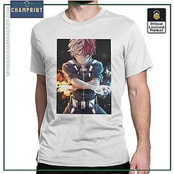 Man My Hero Academia Todoroki Unisex T-shirt
