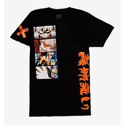 My Hero Academia Merch T-Shirts – Bakugo Rage Progression Graphic Tee