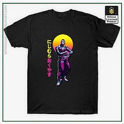 My Hero Academia Merch Shirt - Okuyasu Nijimura Jojo's Anime Aesthetic Vaporwave Shirt