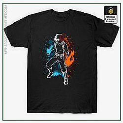 My Hero Academia Merch Shirt - Shoto Fire And Ice Shirt