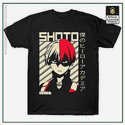 My Hero Academia Merch Shirt - Shoto Todoroki Poster My Hero Academia Shirt