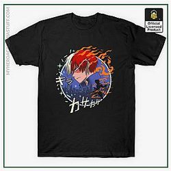 My Hero Academia Merch Shirt - Fire and Ice Quirk Shirt
