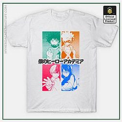 My Hero Academia Merch Shirt - Academic Heroes (color_w) Shirt