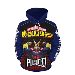My Hero Academia Merch Hoodie: Unique My Hero Academia Theme 3D Hoodie