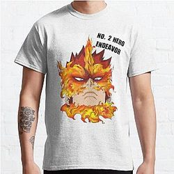My Hero Academia Endeavor NO.2 Hero T-shirt