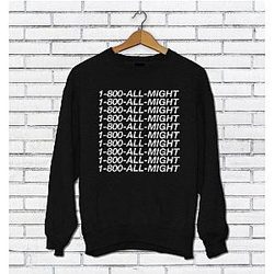 My Hero Academia Sweater: All Might 1800 Sweater