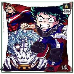 Boku No Hero Academia Shop Pillow Cover Merch -  Midoriya Smash
