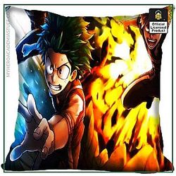 My Hero Academia Merch Pillow Cover Merch -  Deku and Kacchan Bakugo