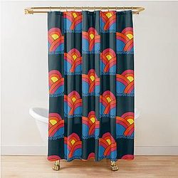 Boards Of Canada Minimal Shower Curtain