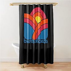 Boards of Canada Minimal Shower Curtain