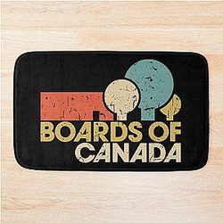 BOARDS OF CANADA in cramped quarters Bath Mat