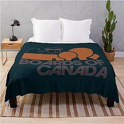 Aquarius Boards of Canada Throw Blanket