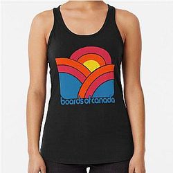 Boards of Canada Minimal Racerback Tank Top