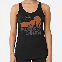 Aquarius Boards of Canada Racerback Tank Top