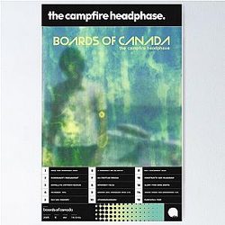 The Campfire Headphase by Boards of Canada Poster