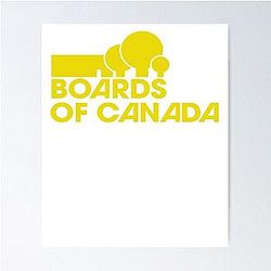 Boards of Canada Logo Yellow Shirt Gift For Men Women Poster