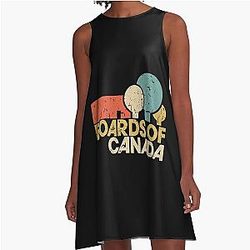BOARDS OF CANADA A-Line Dress