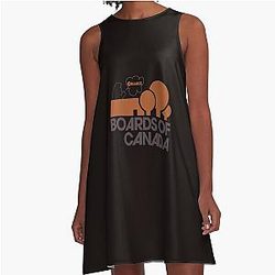 Aquarius Boards of Canada A-Line Dress