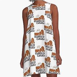 Aquarius Boards of Canada A-Line Dress