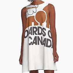 Aquarius Boards of Canada A Line Dress