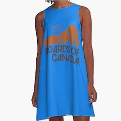 Aquarius Boards of Canada Classic A-Line Dress
