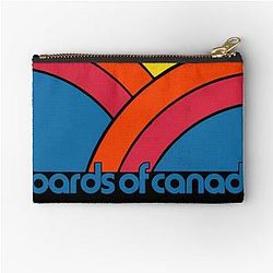 Boards of Canada Minimal Zipper Pouch