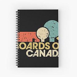 Boards of Canada in Cramped Quarters Spiral Notebook