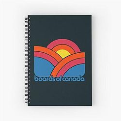 Boards Of Canada Minimal Notebook