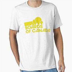 Boards of Canada Logo Yellow Shirt Essential T-Shirt
