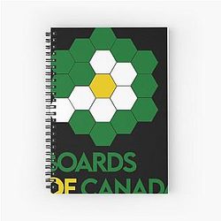Boards of Canada Spiral Notebook