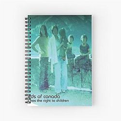 Boards of Canada Music Right to Children Spiral Notebook