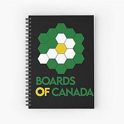 Boards of Canada Spiral Notebook