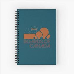 Aquarius Boards of Canada Spiral Notebook